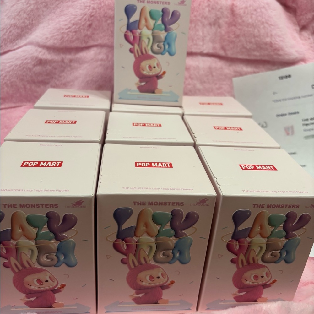 SPECIAL 10 New in Box LaBuBu The Monsters Lazy Yoga Series Figures